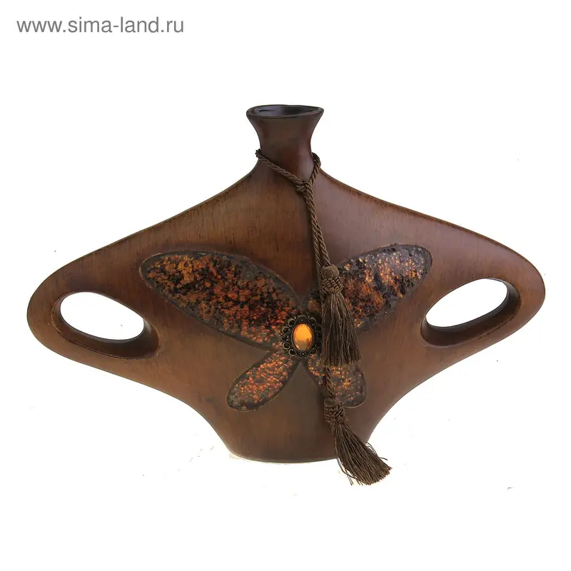 ваза керамика ричард бабочка 33*49 см