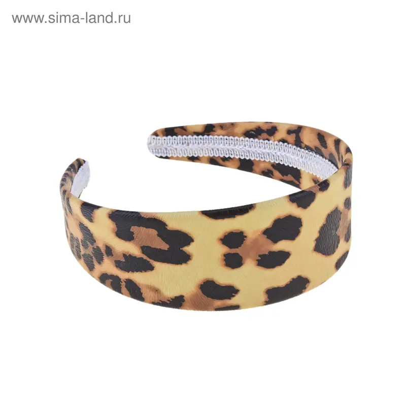 ободок для волос классика гепард 4,5 см