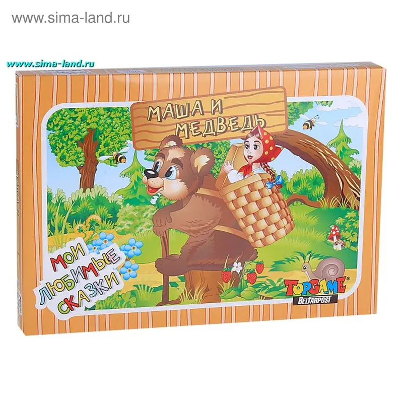 Настольная игра «Маша и медведь»