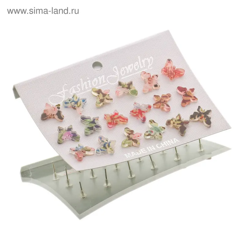 Серьги микс