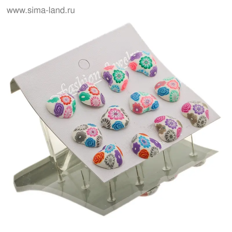 Серьги, микс