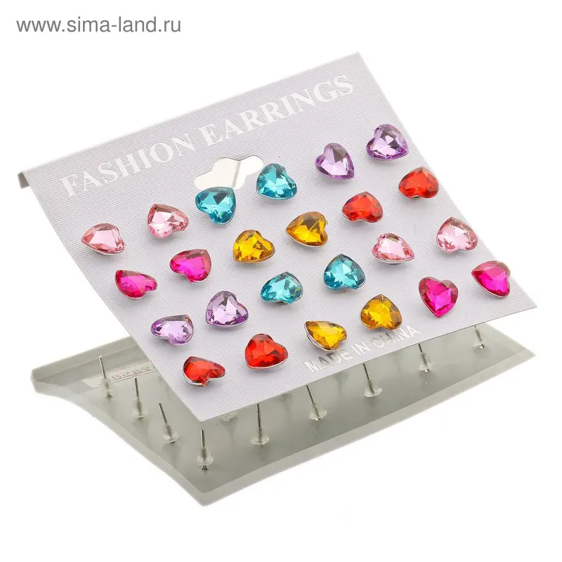 Серьги, микс