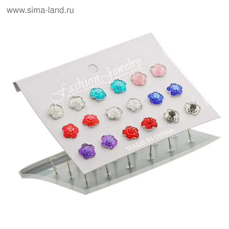 Серьги, микс
