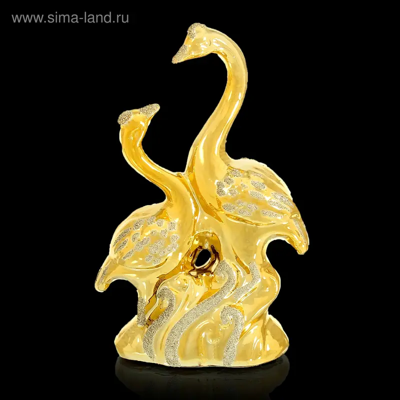 Нэцкэ "Журавли" 14,5х10х4,5 см