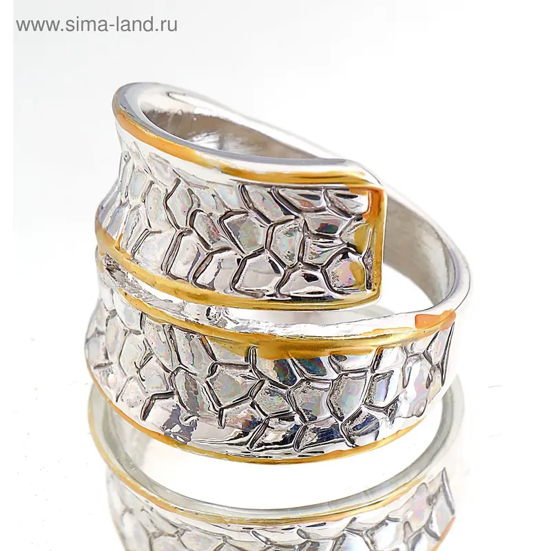 Кольцо «Модерн» Спираль, размер 17,18, 19