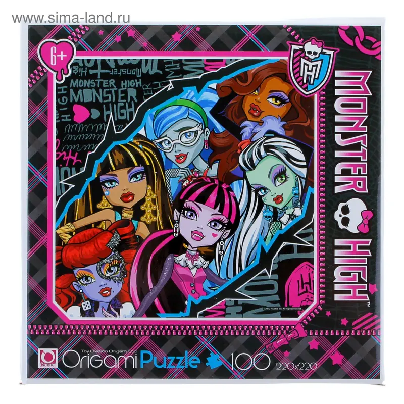 Пазлы Monster High, 100 элементов