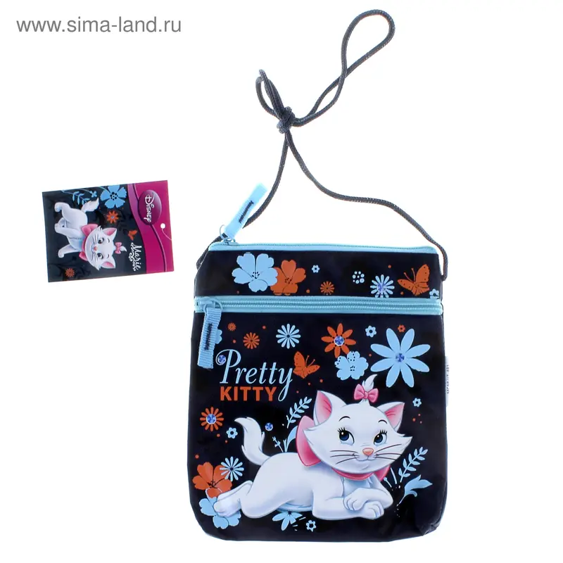 Сумочка детская для девочки Disney Marie Cat 20*17,5*2,5 см