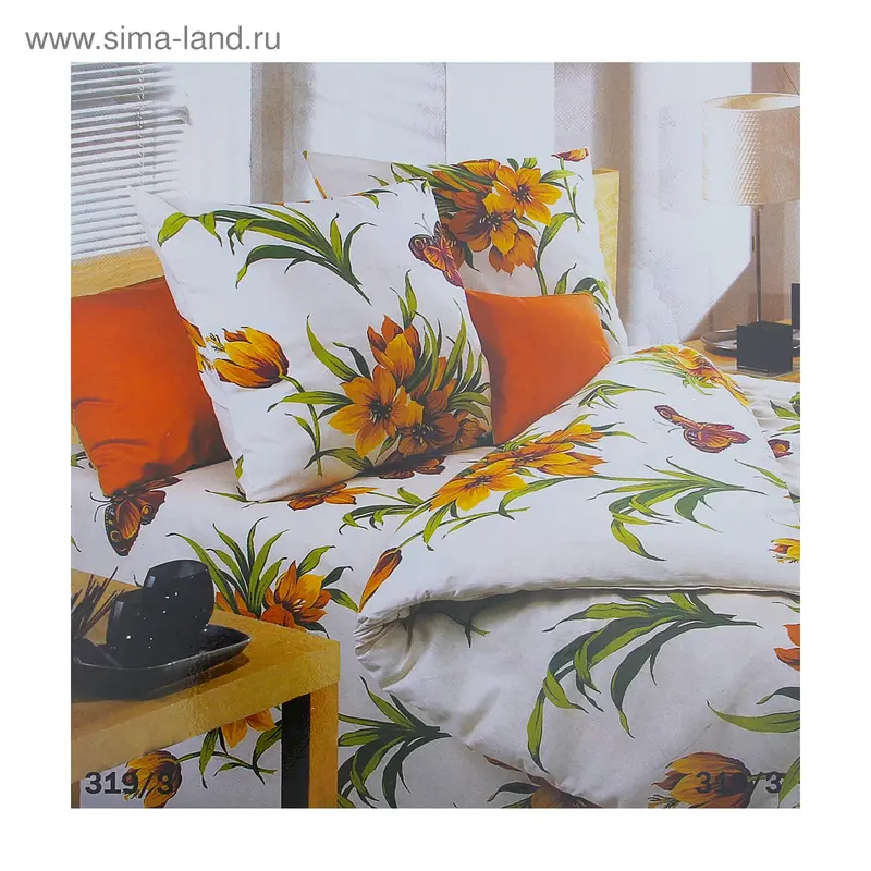 Постельное бельё евро La Marka Classic, 200х220 см, 200х220 см, 70х70 см 2шт, хл100%