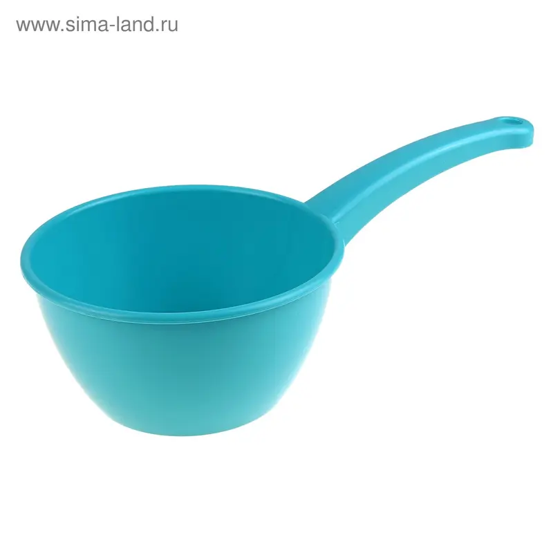 Ковш, 1,5 л, цвет бирюзовый