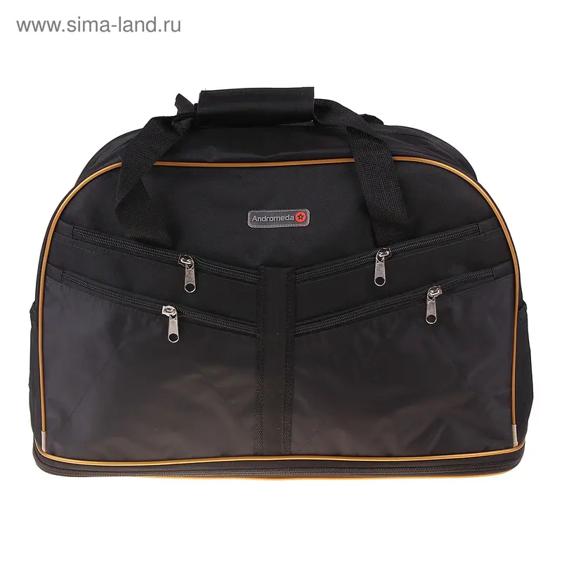 Сумка дорожная № 385 черный 50*34*25