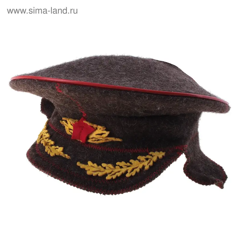 шапка банная Фуражка, сукно Б4027