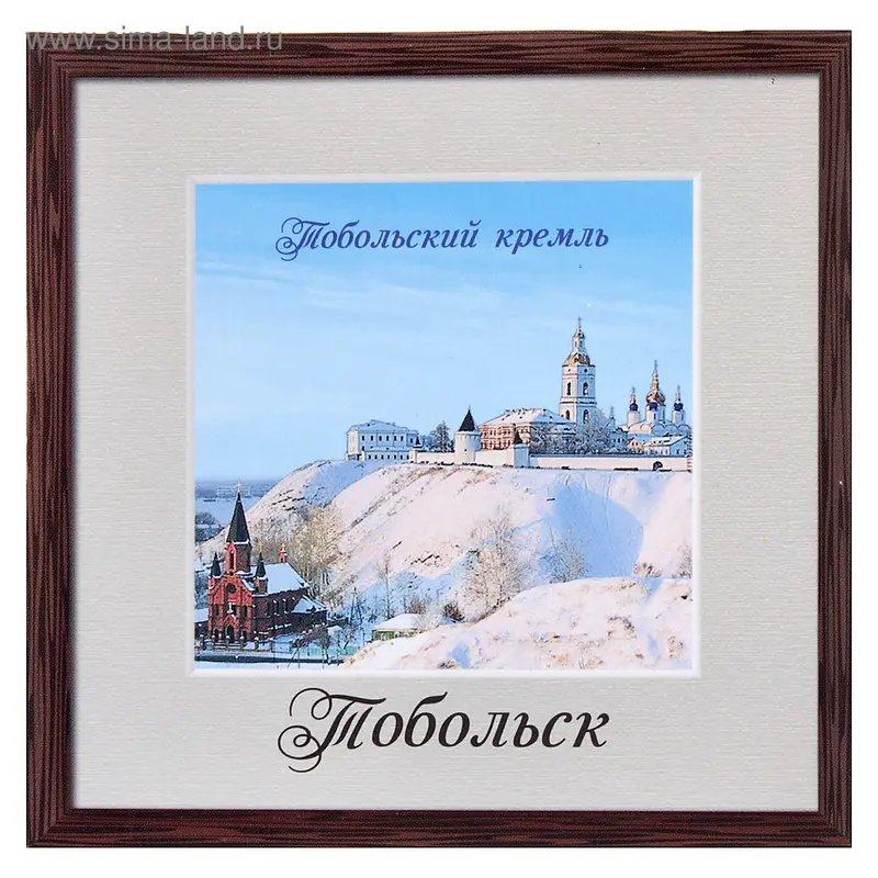 Магнит-паспарту "Тобольск. Тобольский кремль"