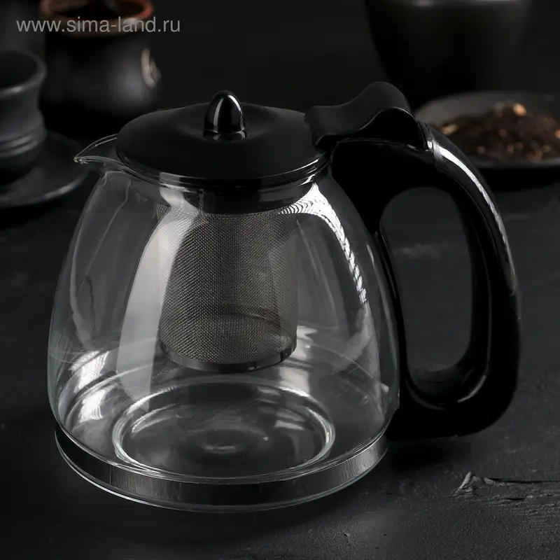 Чайник заварочный 1,25 л "Классика", цвет МИКС