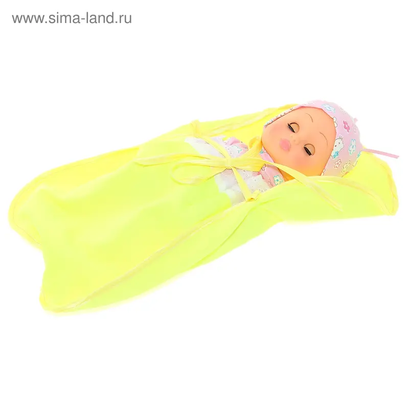 Кукла "Малыш в конверте", цвета МИКС