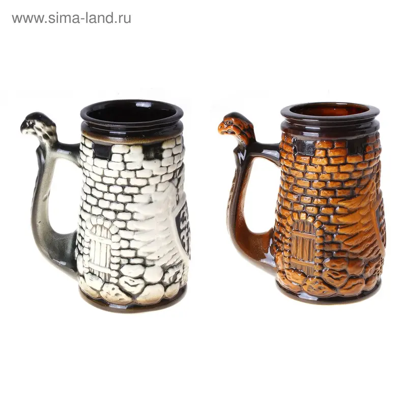 Бокал для пива "Орел" шамот