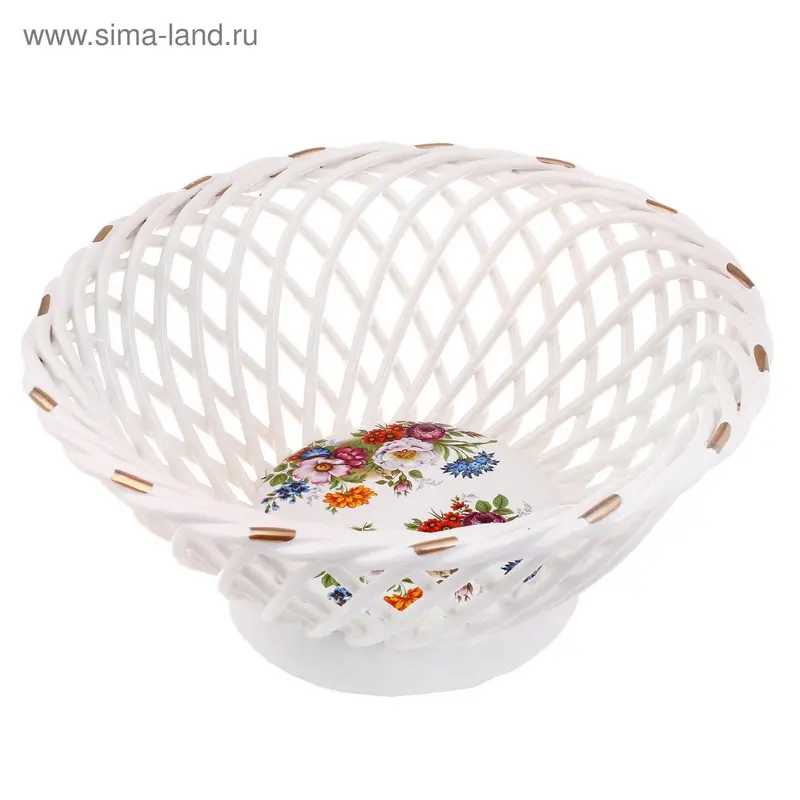 Конфетница "Классика" белая