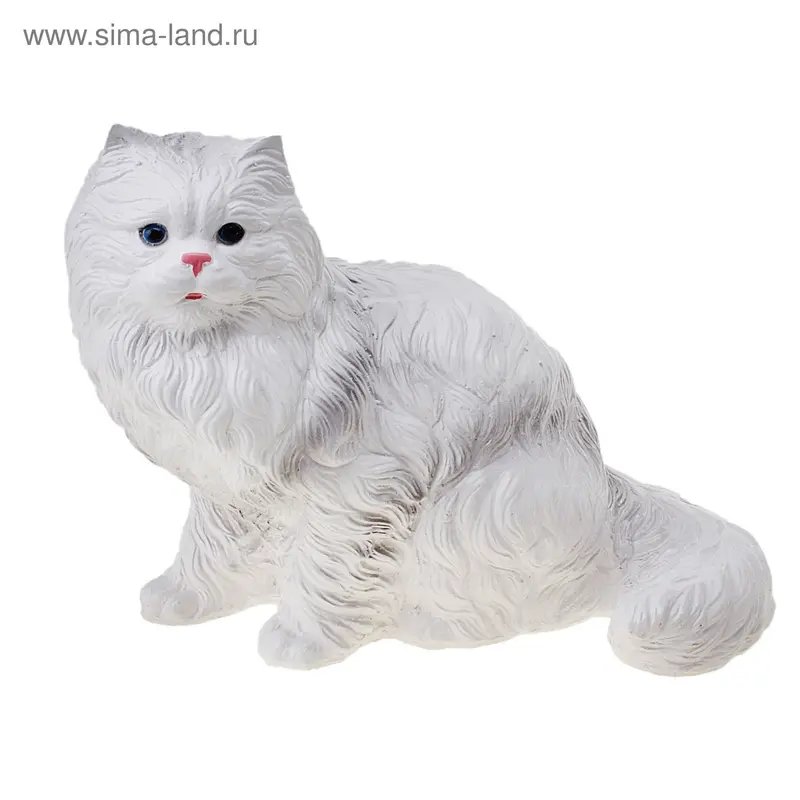 Копилка "Кот Васька" Белый 43*36*20см