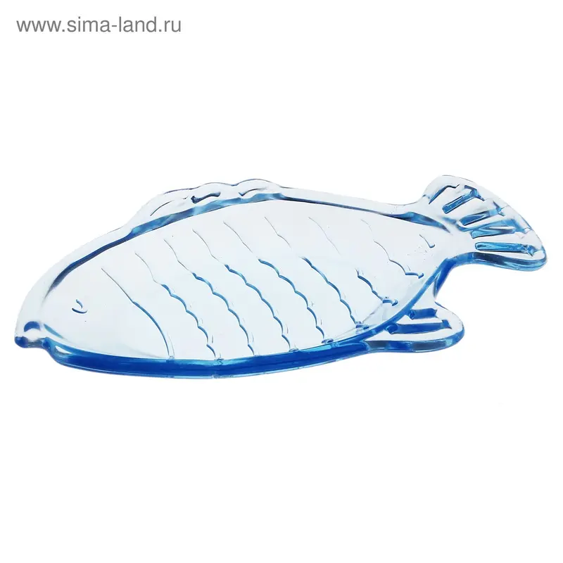 мыльница открытая эластичная L-293 синия