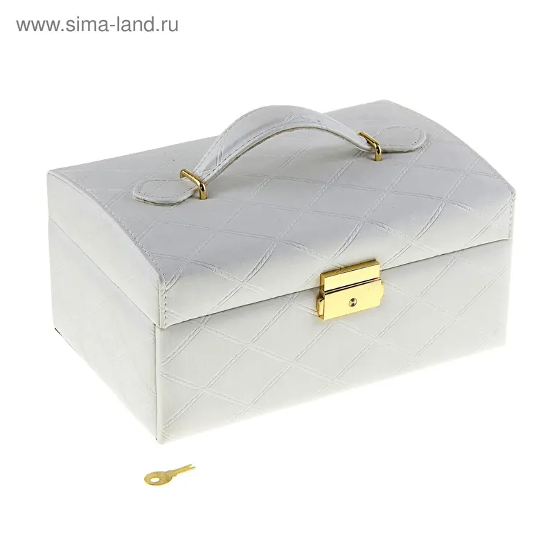 Шкатулка "Белоснежная" 24х15,5х11,5 см