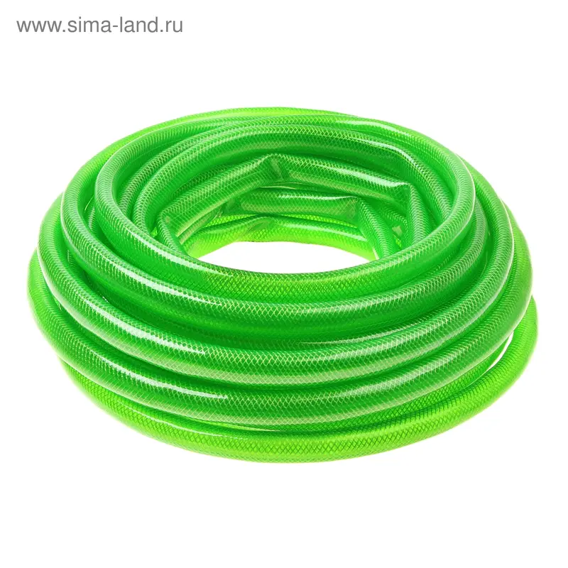 Шланг, ПВХ, d = 25 мм (1"), стенка 2.5 мм, L = 25 м, 3-слойный, армированный