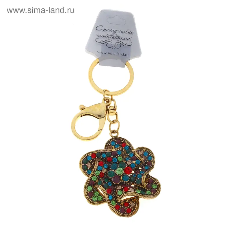 подвеска для сумки царский цветок
