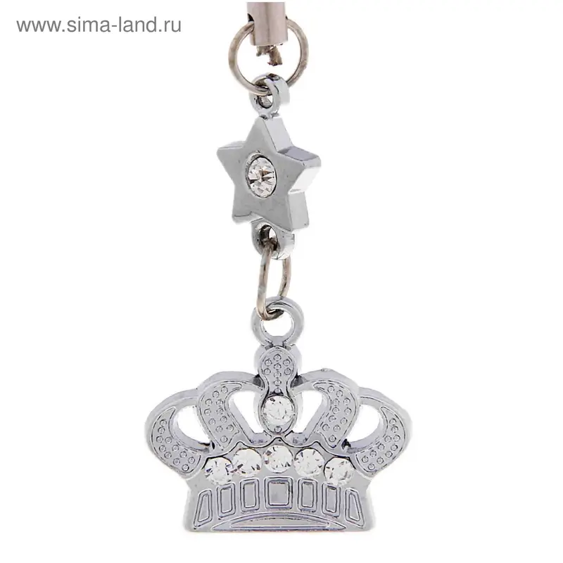 подвеска для сот стразы императорская корона