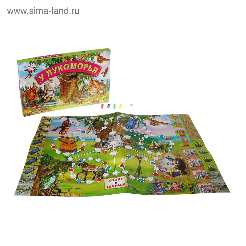 Настольная игра «У Лукоморья», средний формат