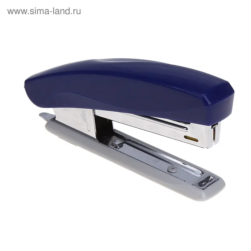 Степлер №10 синий Premium LAM ST0132-BL