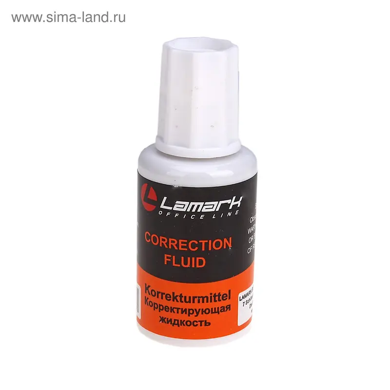 Корректор-жидкость, быстросохнущая, 20 мл LAM