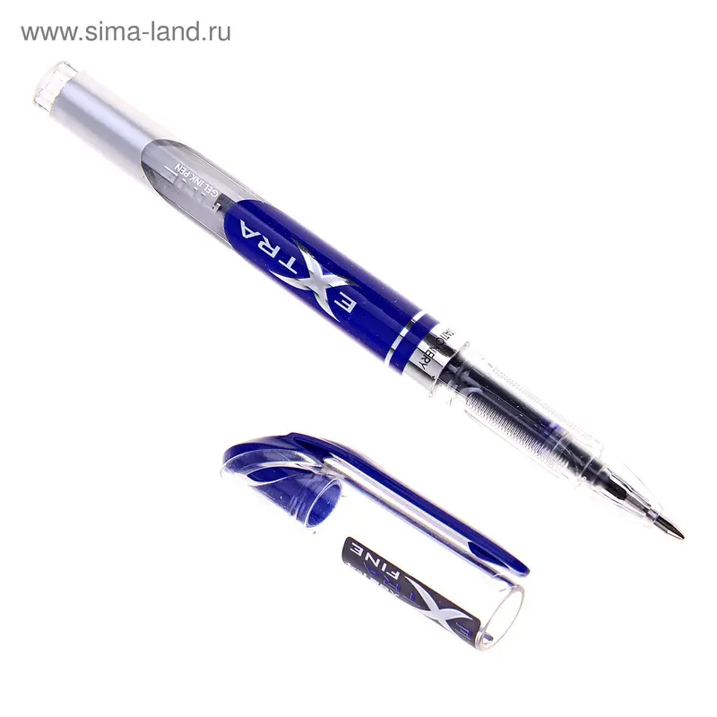Ручка гелевая 0,7мм синяя K6 extra 75