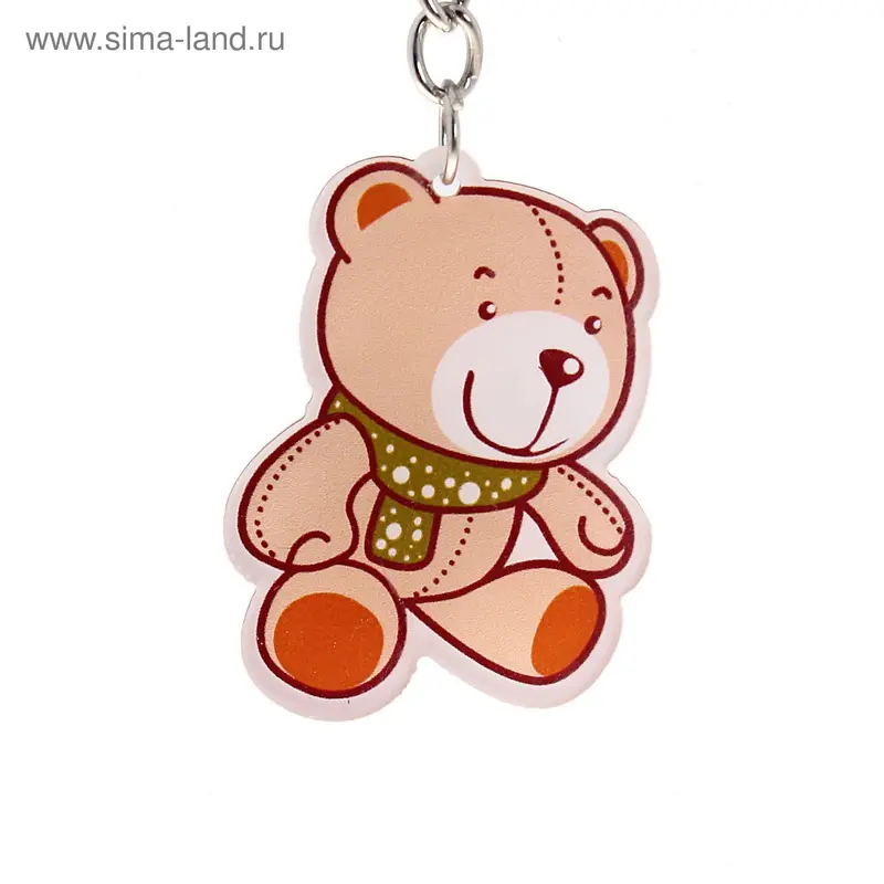 Брелок пластик "Мишка"