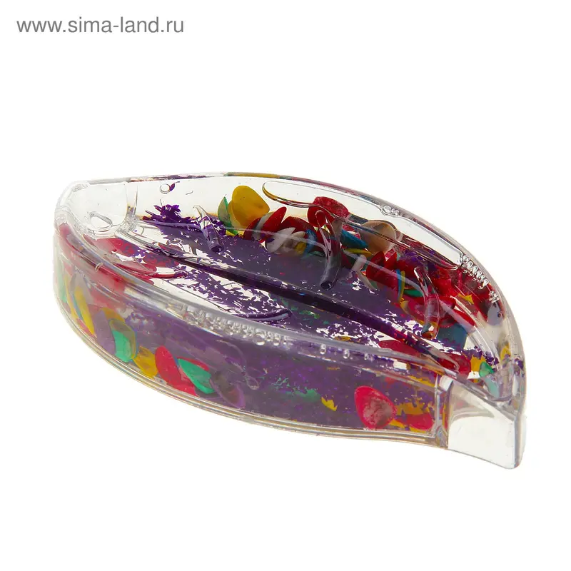 Мыльница "Фиолетовый листок"