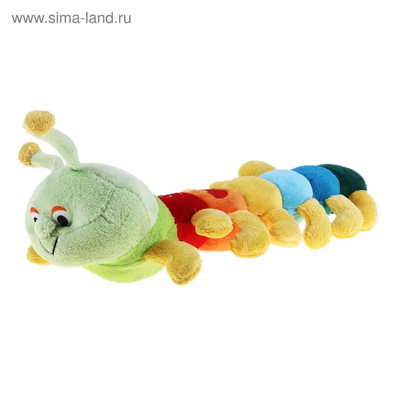 Мягкая игрушка "Гусеница", малая