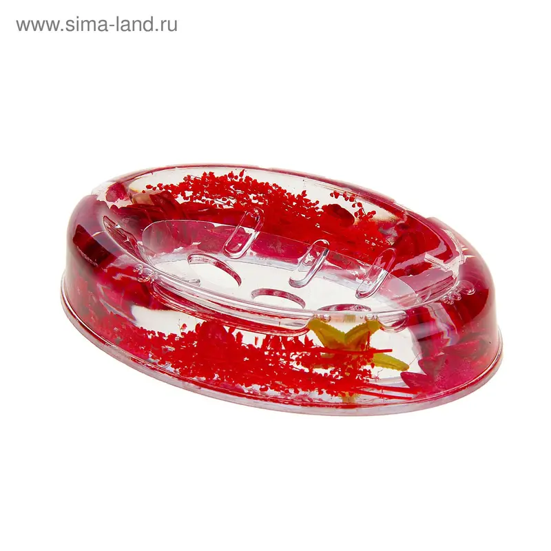 Мыльница овальная, серия "Красная"