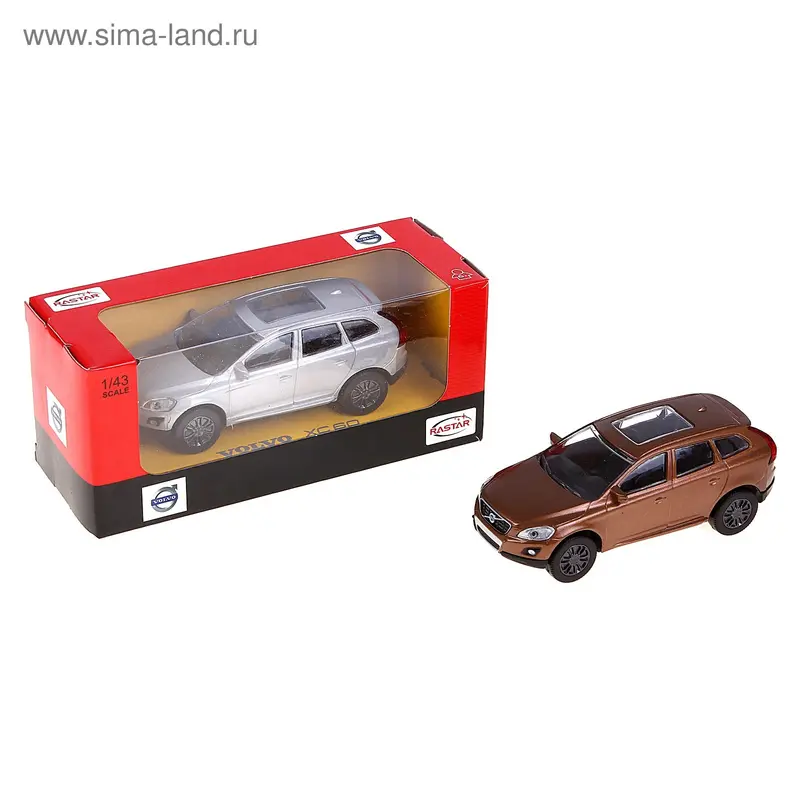 Машина Volvo XC60, масштаб 1:43