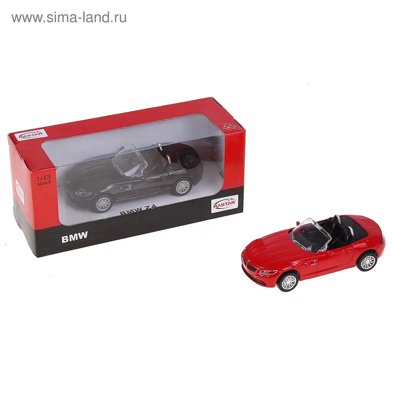 Машина BMW Z4, масштаб 1:43