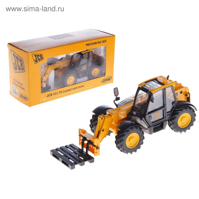 Экскаватор-погрузчик JCB 531-70, с вилами