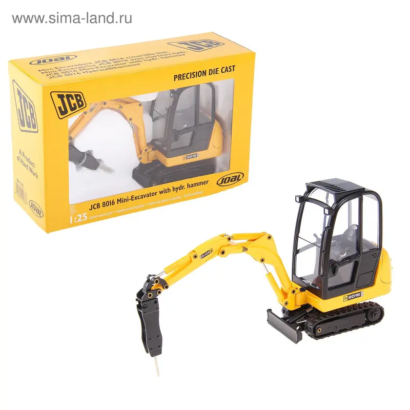 Мини-экскаватор JCB 8016 с гидравликой