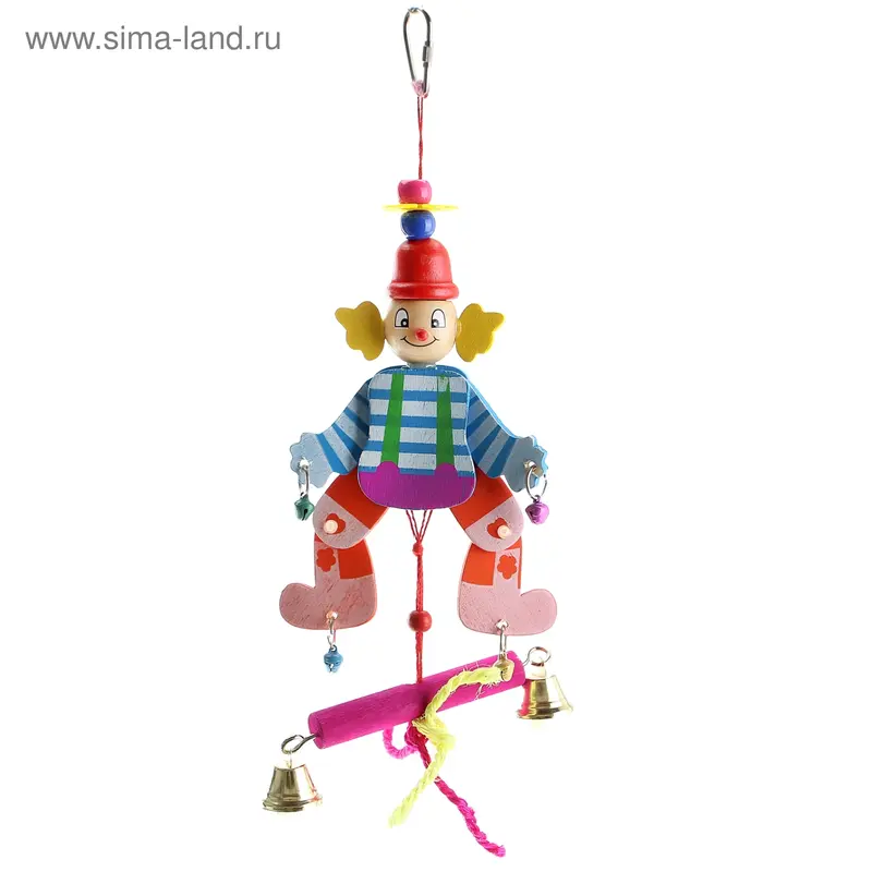 Игрушка для птиц "Клоун"