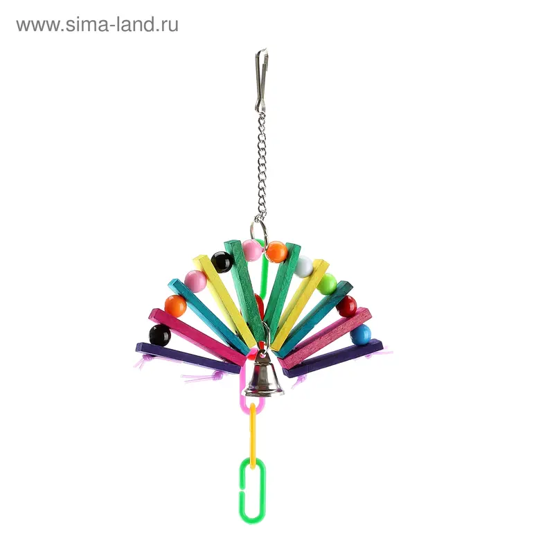 Игрушка для птиц "Павлин"