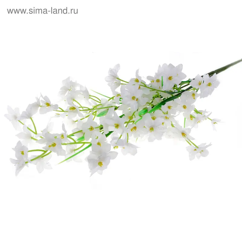 цветы искусственные ветка мимозы 65 см d-2 см
