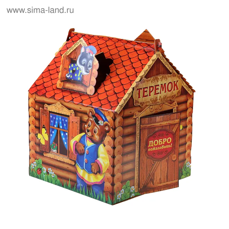 Домик "Теремок", 35 х 34,5 х 43,5 см