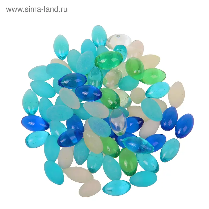 камень декор 250 гр капелька набор