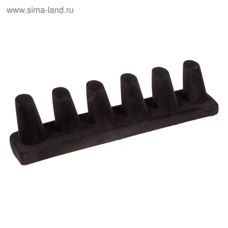 Подставка под кольца 6 колец 21*5*4 см
