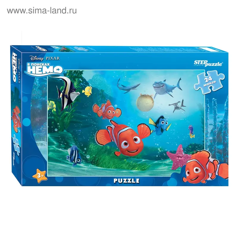 Макси-пазлы DISNEY "В поисках немо", 24 элемента