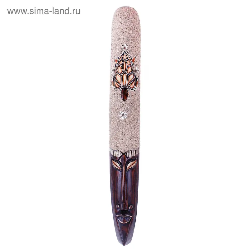Маска Маори черепаха 100 см 4BGH01-00-86 дерево
