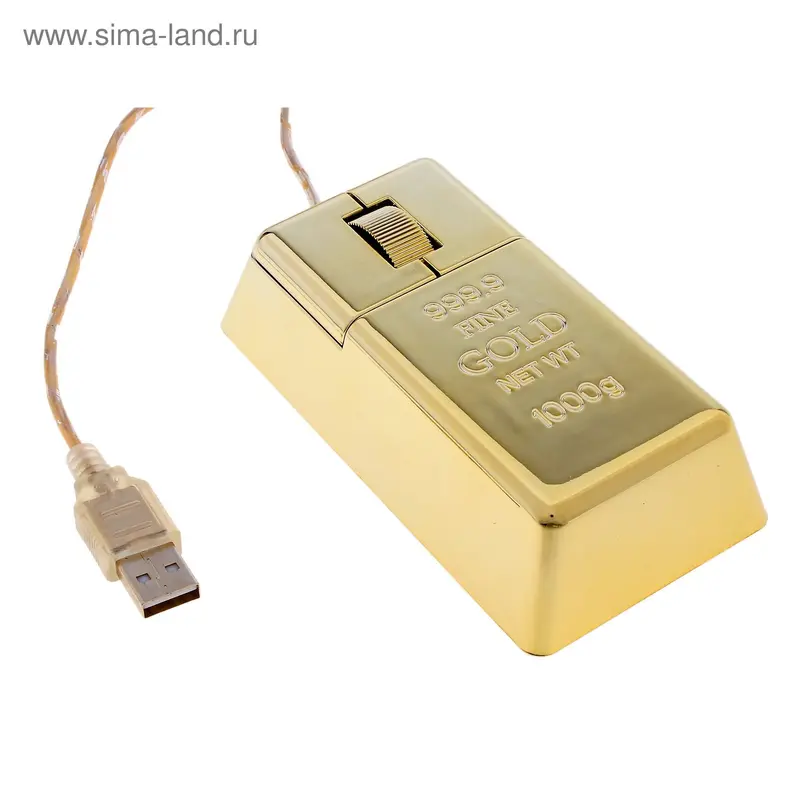 Мышь прикол "Олигарх", пластик USB