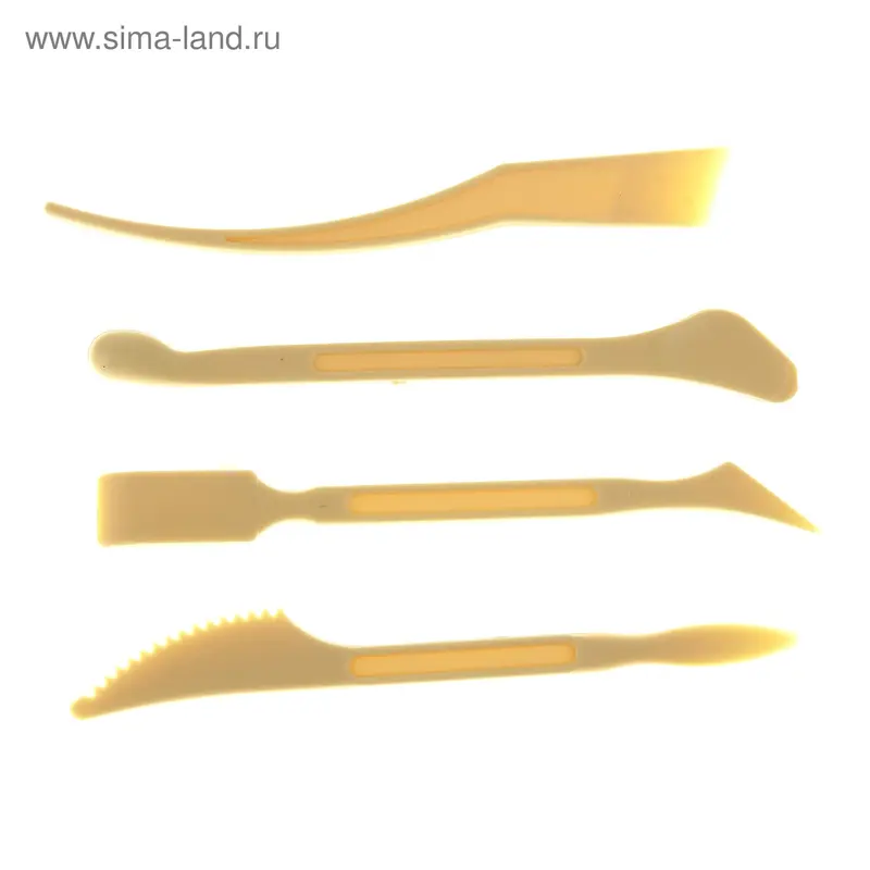 яСтеки д/лепки 4шт ПЧЕЛКА пластик П/Э упак 660006_35 325-0288