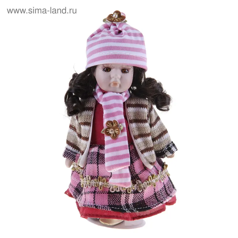 кукла коллекционная керамика Вика 20 см