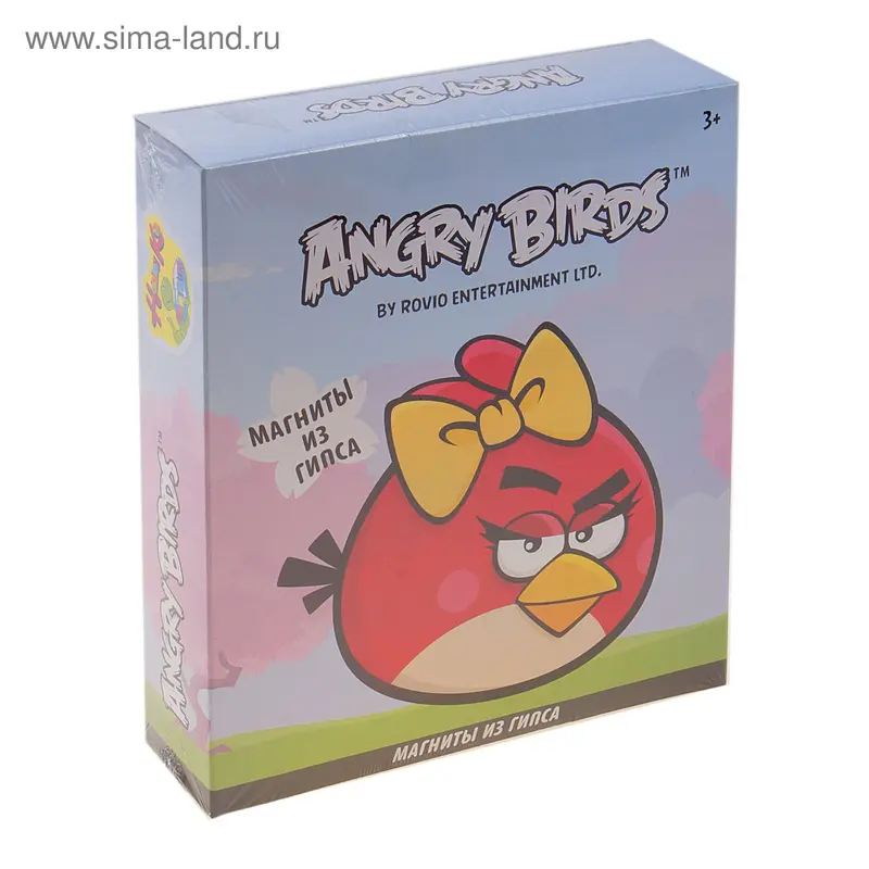 Набор для изготовления магнитов "Angry birds" - девочка